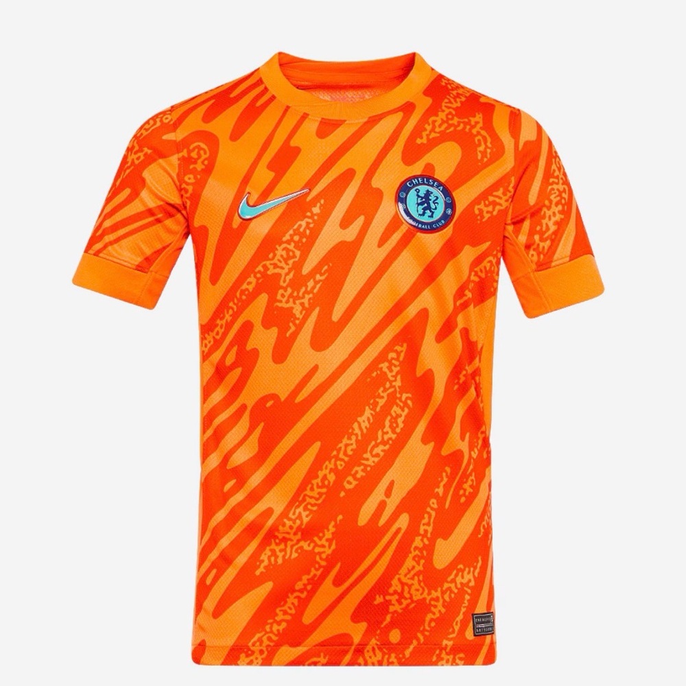 Nike Chelsea FC Total Orange / Rush Blue Stadium Jersey Youth XL